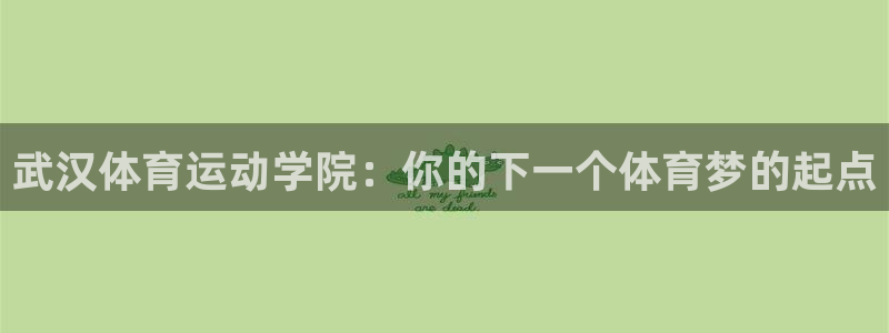 JJB竞技宝官方正版app集团官网首页网址：武汉体育运动学院