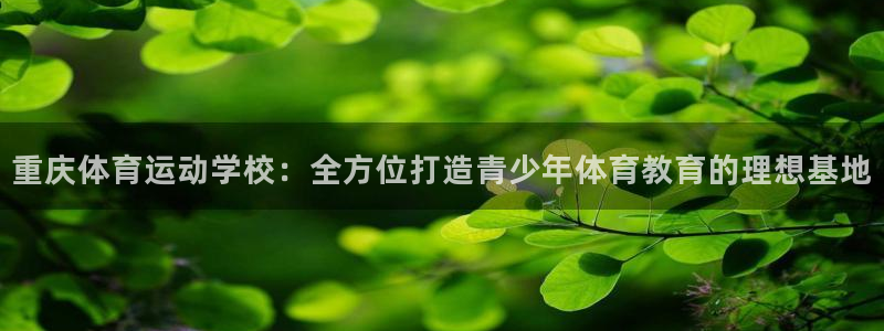 竞技宝下载官网：重庆体育运动学校：全方位打造青少年体育教育的